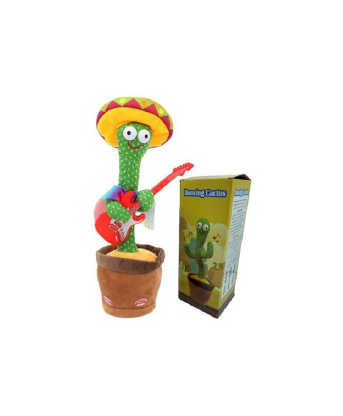 Dancing Cactus Plush Toy|Dancing Cactus Talking with Light