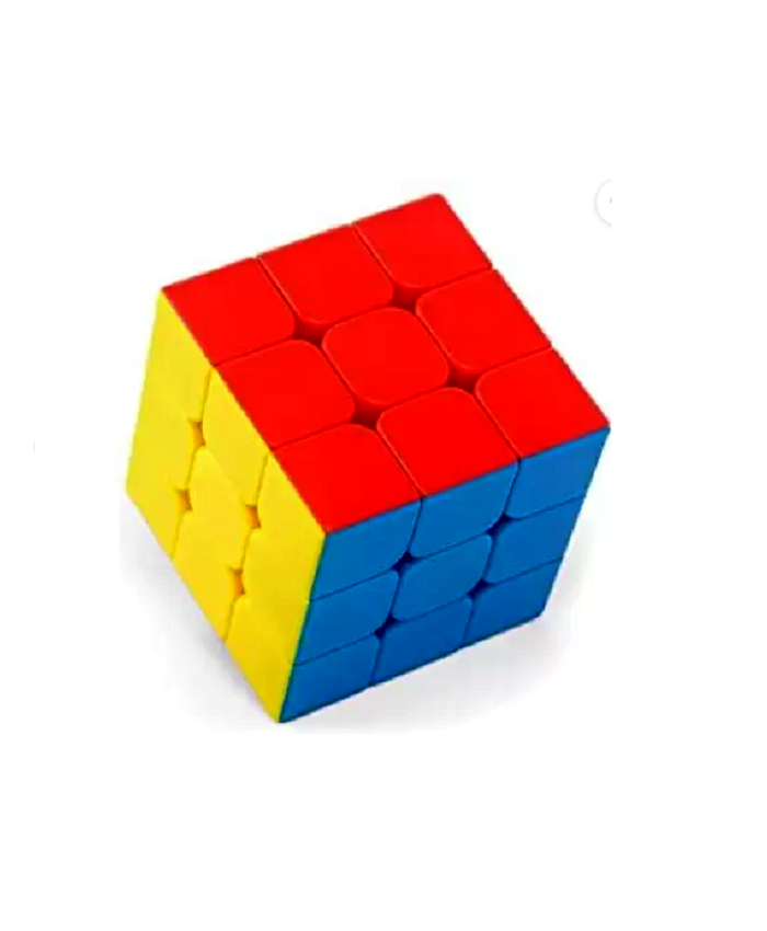 3x3 Stickerless Cube puzzle (1 Pieces)