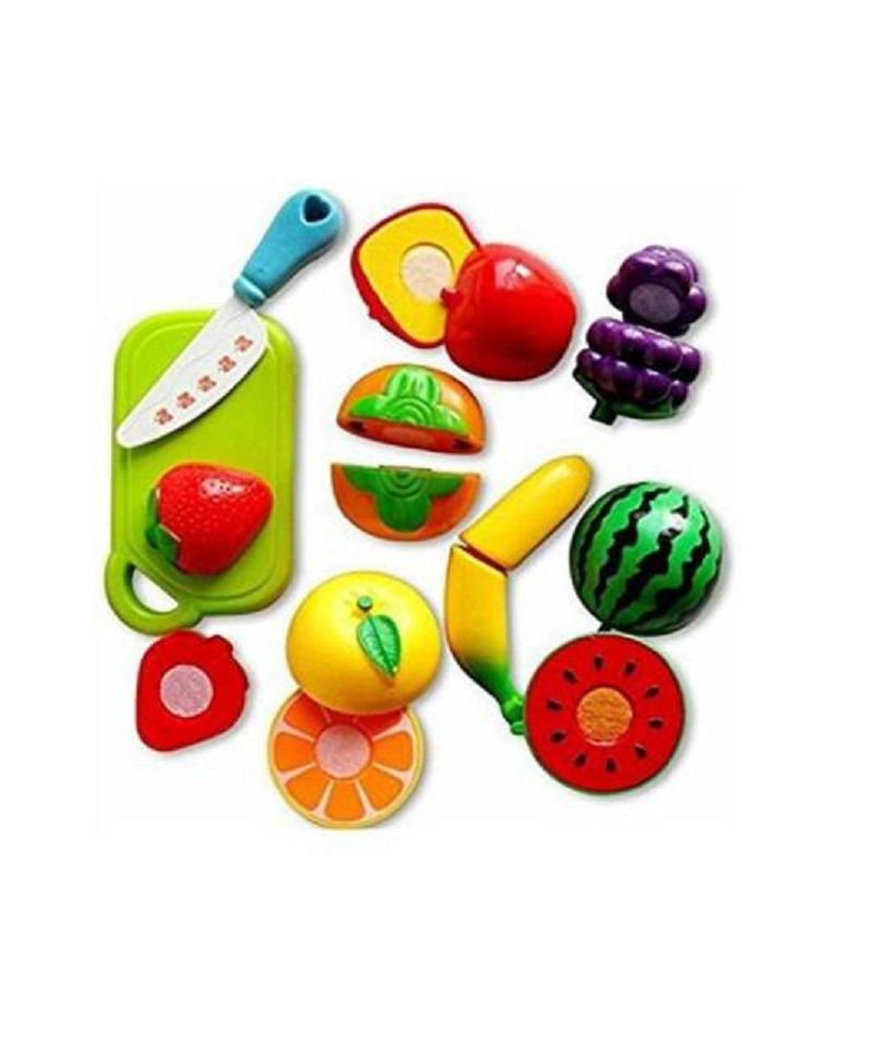 RIO Fruits Cutting Play Toy Set (Multicolor)