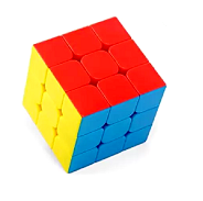 3x3 Stickerless Cube puzzle (1 Pieces)