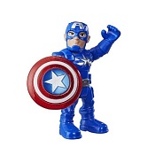 SUPER HERO ADVENTURES Playskool Heroes Marvel Captain America