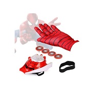 piderman Gloves with Disc Launcher web shooter spiderman Action Figure Super Hero Disc Launcher Sing