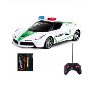 Rechargeable Remote Control Police Car with Light